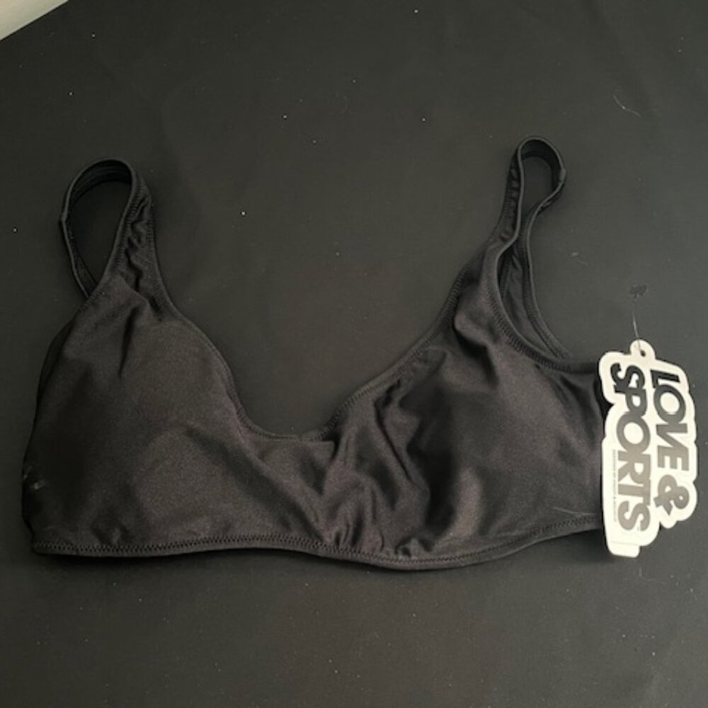 Love and Sport Sports Bra Size Large New